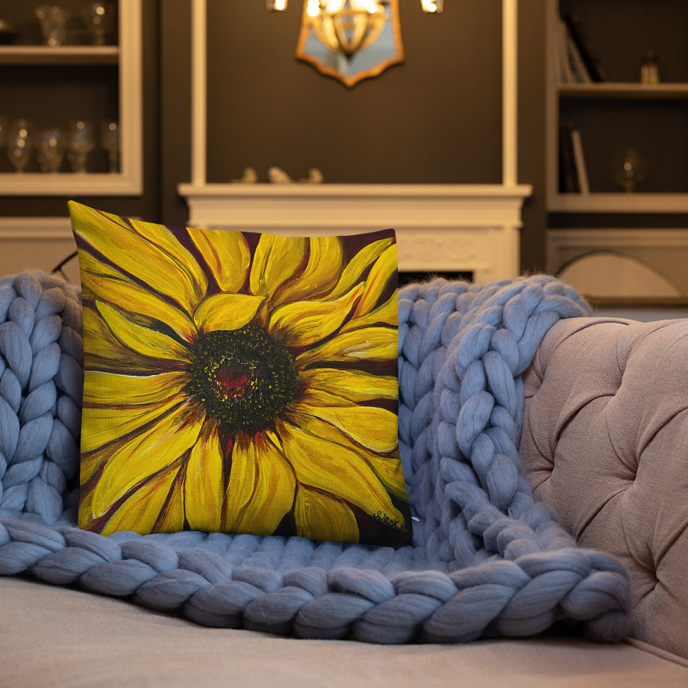 Sunflower Premium Pillow