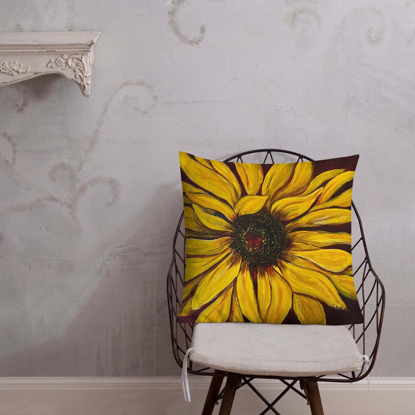 Sunflower Premium Pillow