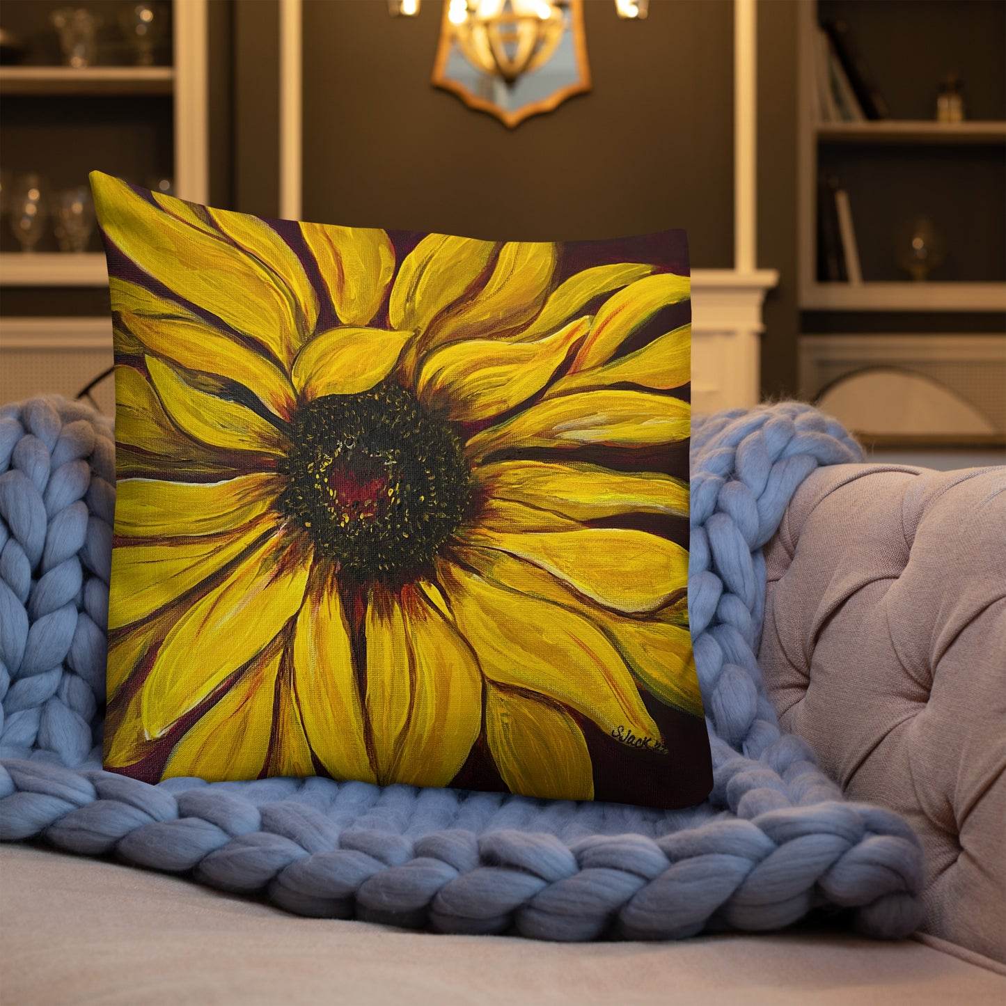 Sunflower Premium Pillow